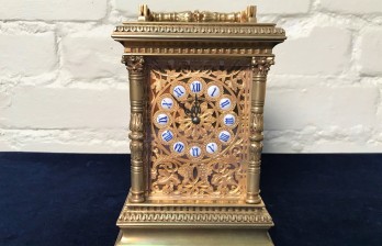Каретные часы Тиффани антикварные старинные купить